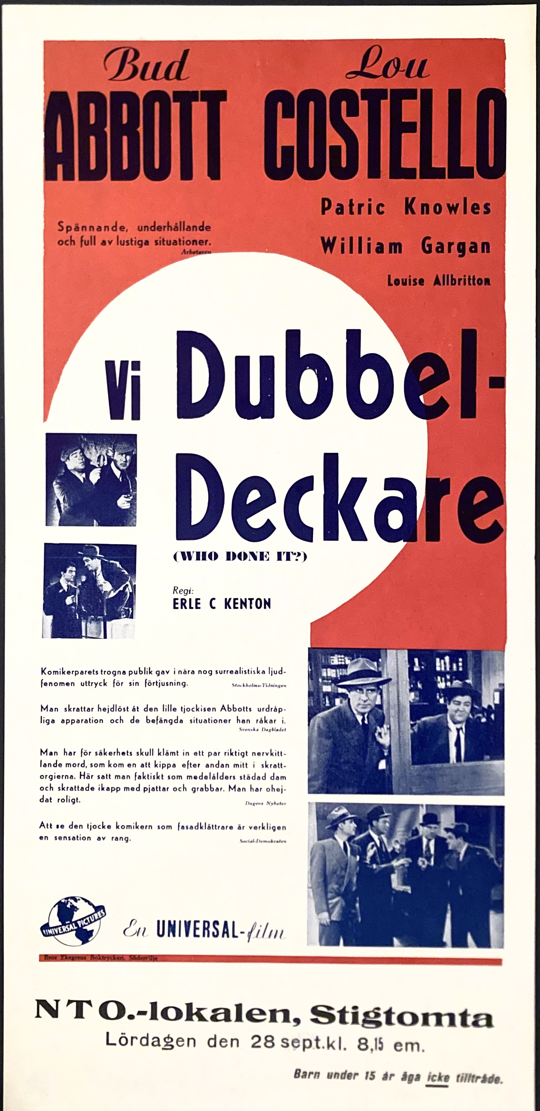 VI DUBBELDECKARE (1942)
