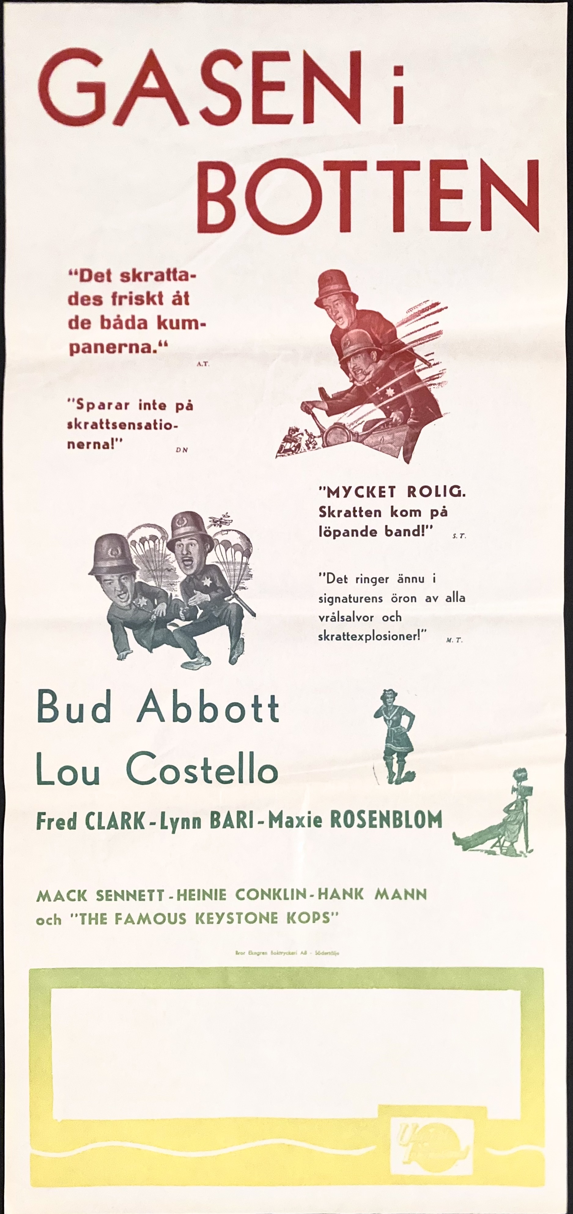 GASEN I BOTTEN (1955)