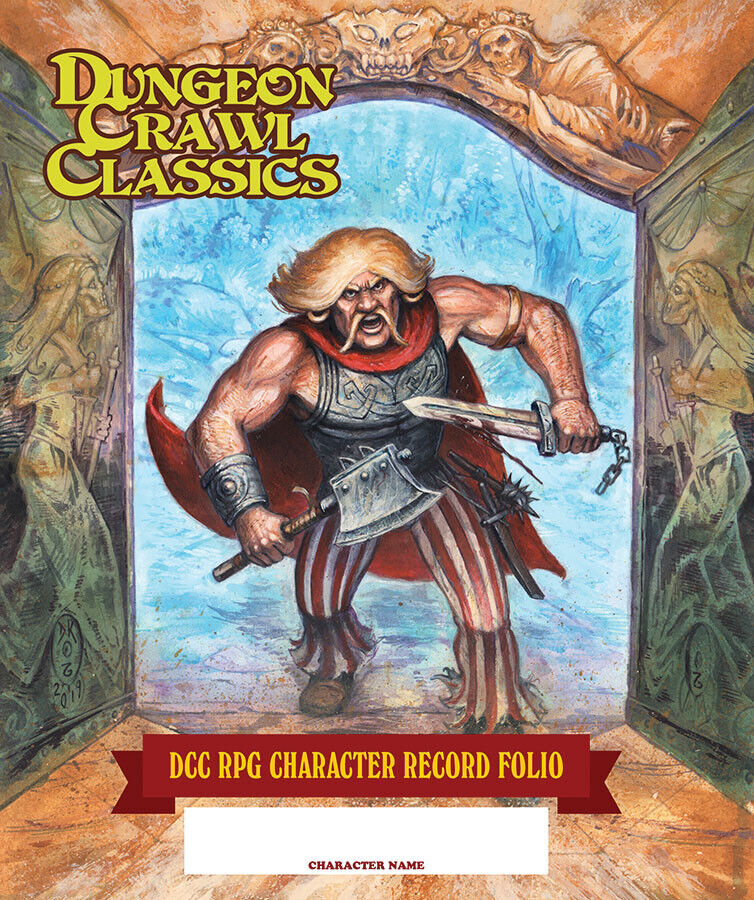 Dungeon Crawl Classics Character Record Folio