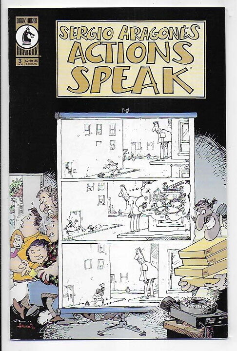 Sergio Aragonés Actions Speak # 3 VF/NM