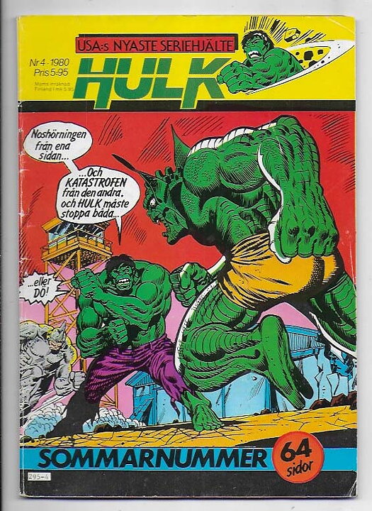 Hulk 1980 Nr 4 VG