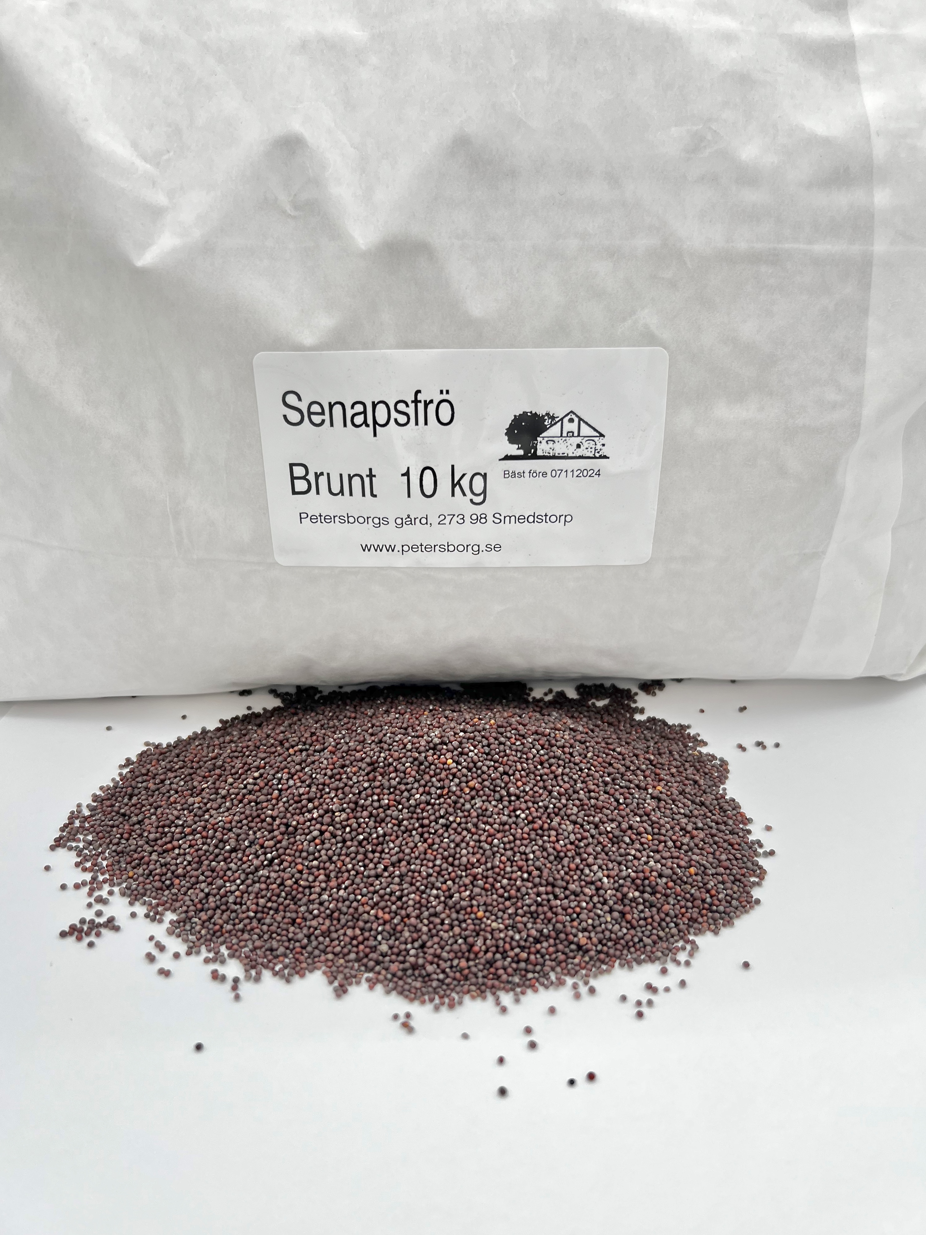 Brunt senapsfrö 10kg