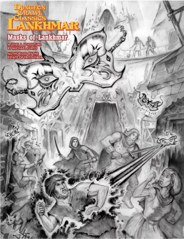 Dungeon Crawl Classics Lankhmar Masks of Lankhmar