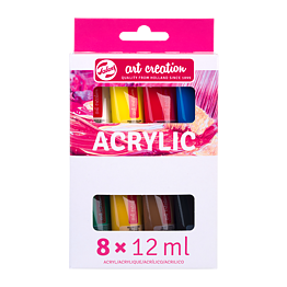 Talens Art Creation acrylic colour set 8 x 12 ml