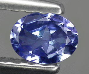 Piedra preciosa de tanzanita natural genuina ovalada rara de alta calidad de 4.1x3.1 mm - 3