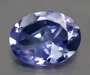 Piedra preciosa de tanzanita natural genuina ovalada rara de alta calidad de 4.1x3.1 mm