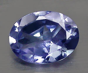 Piedra preciosa de tanzanita natural genuina ovalada rara de alta calidad de 4.1x3.1 mm