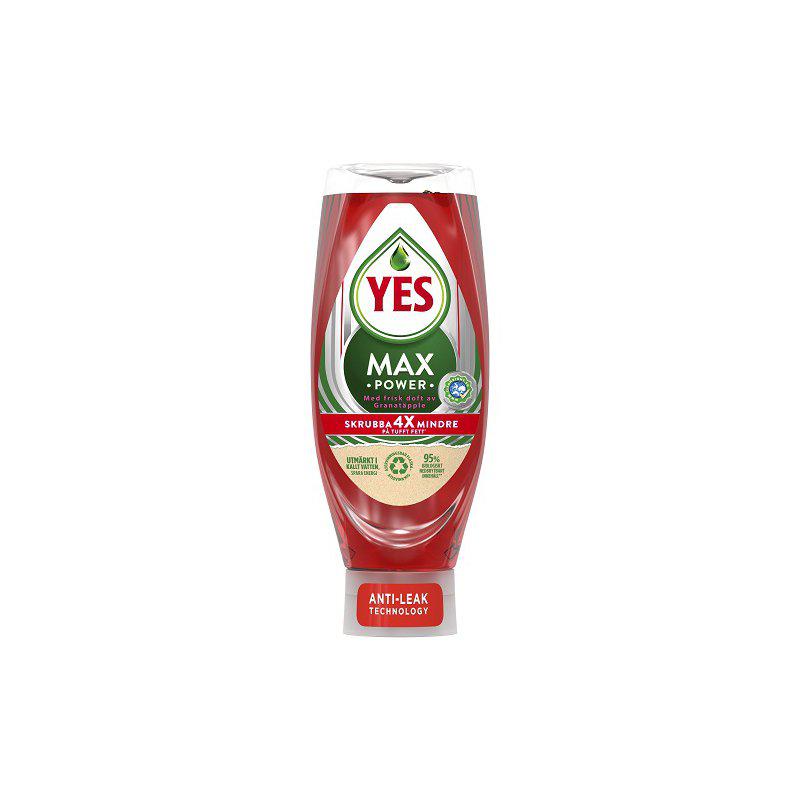 YES MAX POWER Granatäpple 650ml