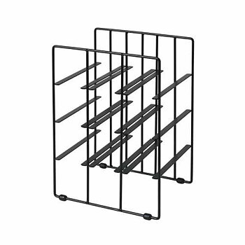 Blomus Wine Rack Black for nine bottles - Pilare