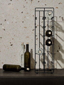 Blomus Wine rack Black for twelve bottles - Pilare