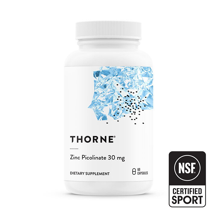 Zinc Picolinate 30 mg, 60 kap (NSF) - Thorne