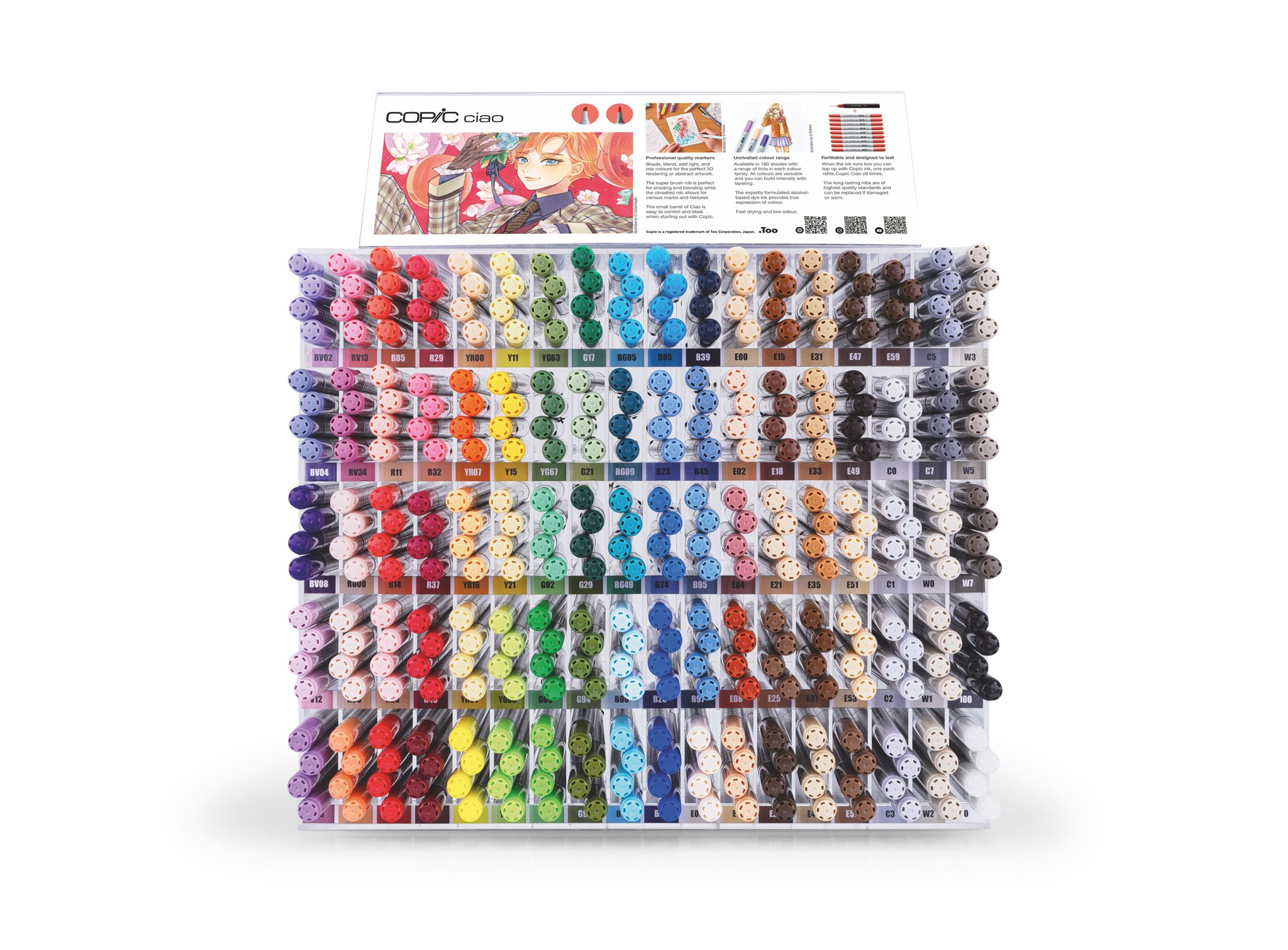 COPIC CIAO DISPLAY 90 - 2