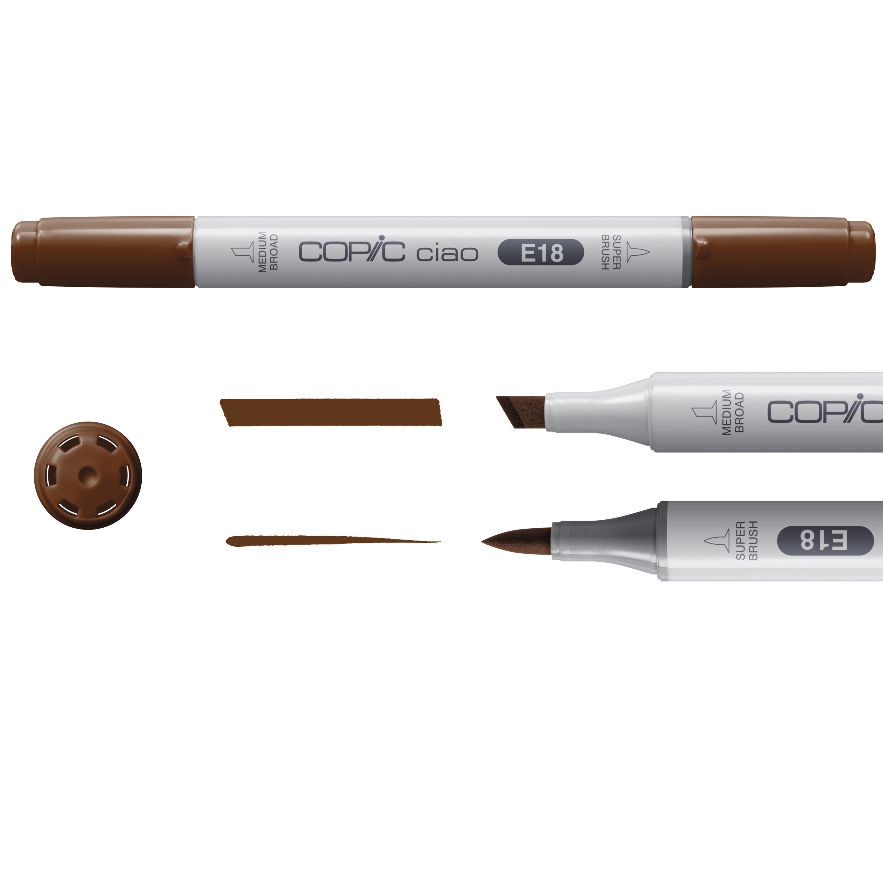 Copic Ciao Set 5+1 Hårfärger 2 - 6