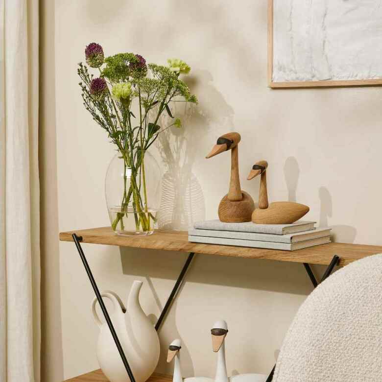 Laine Vase Oval 20 cm Clear - 4