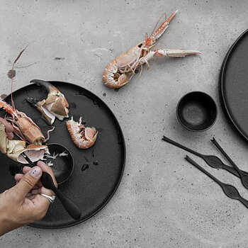 Skaldjursbestick Mollusco Black BY ON