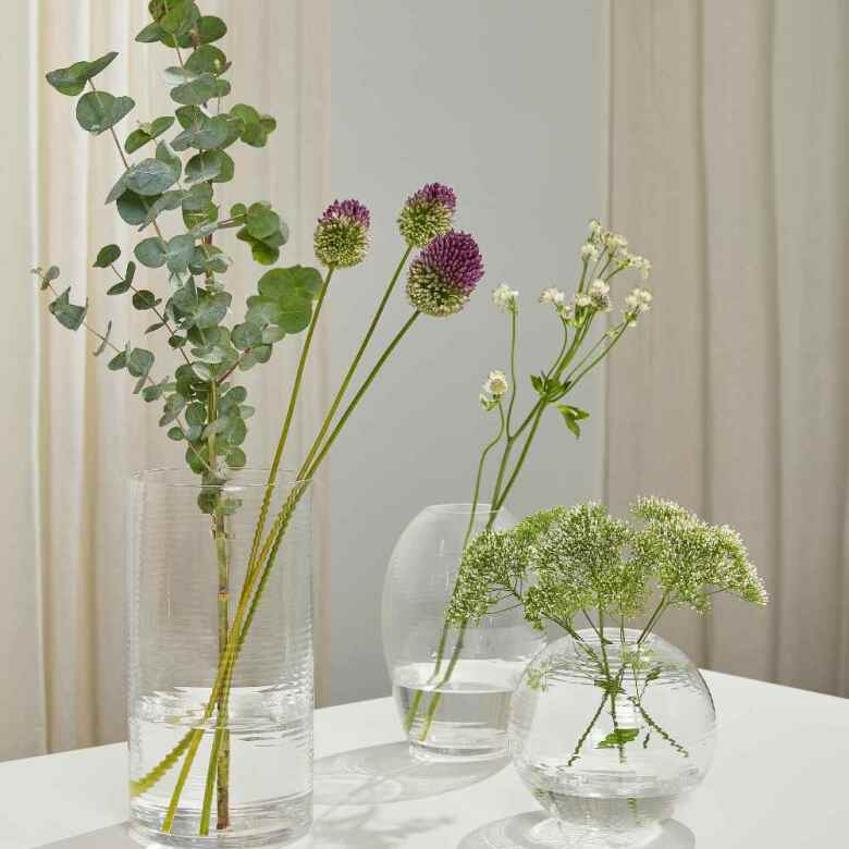 Laine Vas 25 cm Clear - 4