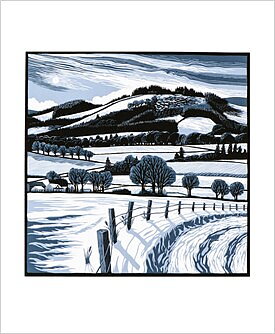 Marnoch by Bryan Angus, Greeting Card