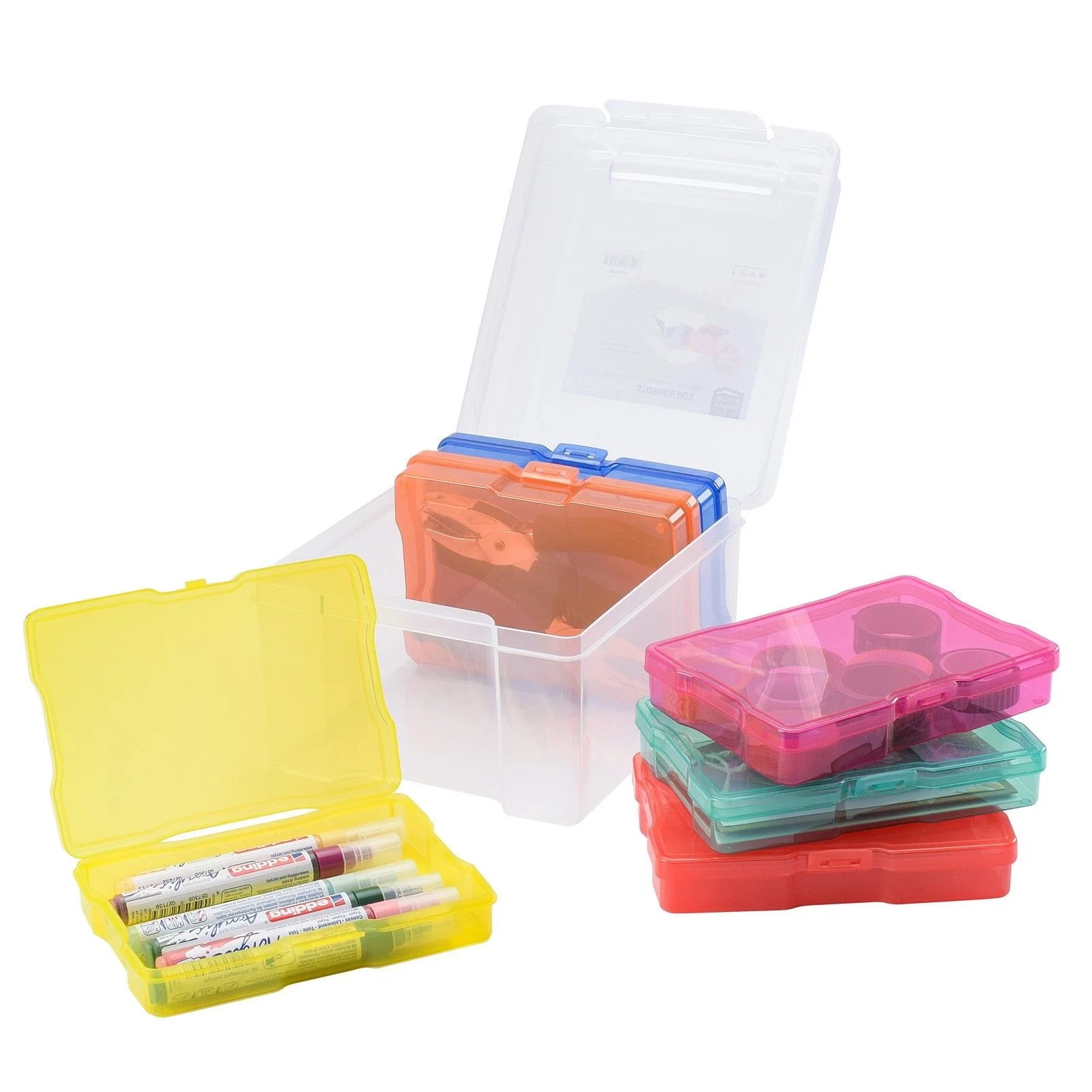 Vaessen Creative - Colourfull Storage Box with 6 Cases - 3
