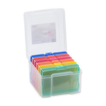 Vaessen Creative - Colourfull Storage Box with 6 Cases
