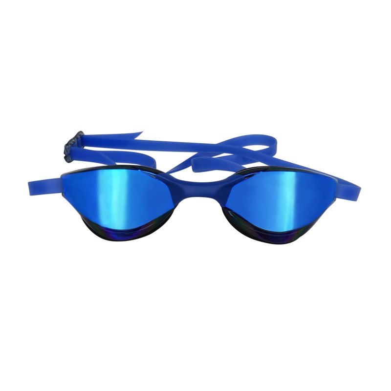 Christmas Deal containing Isha Elite Blue competition goggles, Super Swim Biofuse Silver and a Christmas swimming cap. Cool model swimming goggles for training and competition