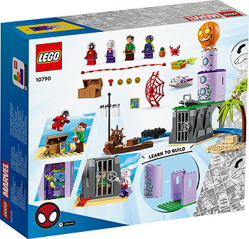 LEGO marvel Team Spidey vid Green Goblins fyr 10790