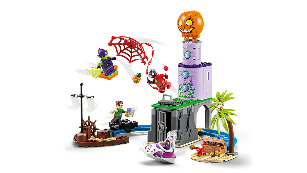 LEGO marvel Team Spidey vid Green Goblins fyr 10790 - 4