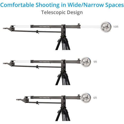 Proaim 10' Wave2 Plus Camera Jib Crane Kit 3m Voosestore