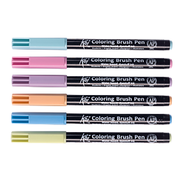 Koi Colouring Brush Pen set Earth