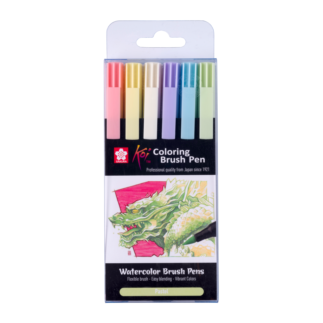 Koi Coloring Brush Pen set Pastel Metalimo i Malmö AB