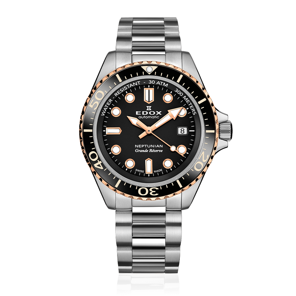 Edox Neptunian Grand Réserve Date Automatic