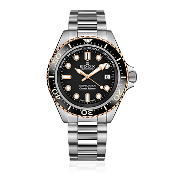 Edox Neptunian Grand Réserve Date Automatic
