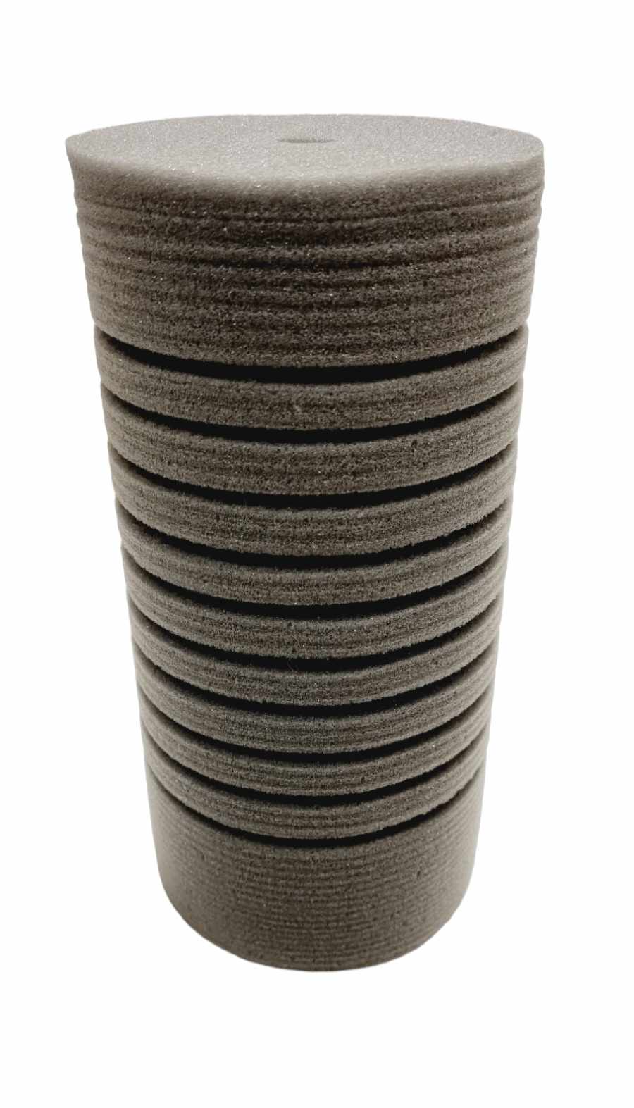 XL svampfilter runt med centrum hål