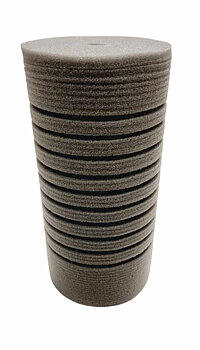 XL svampfilter runt med centrum hål