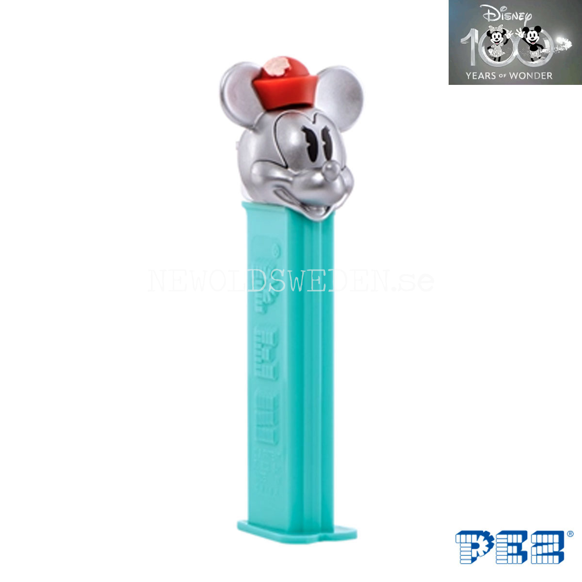 PEZ Special TWINPACK Retro Mickey & Minnie (Disney 100 Years) + Candy - LIMITED EDITION COLLECTOR-SET - 7