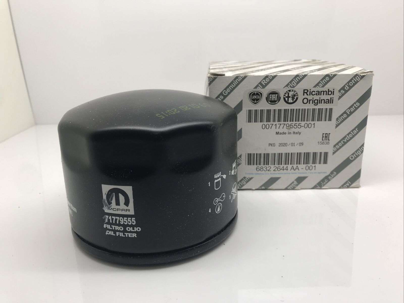 Oljefilter Fiat original