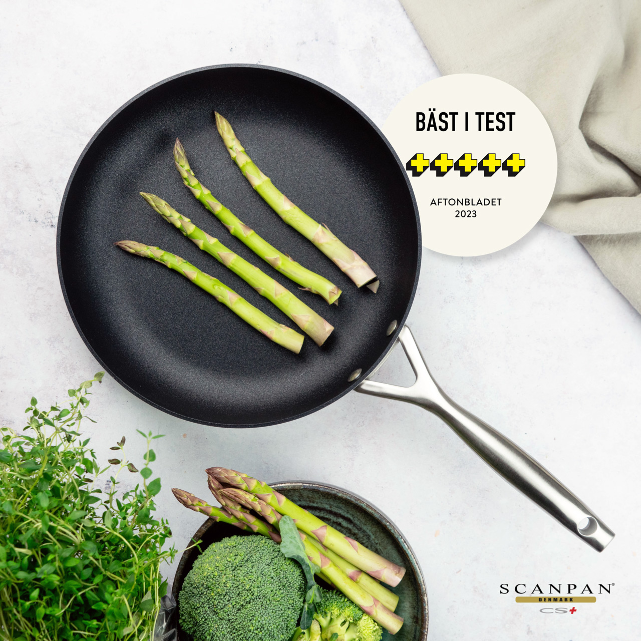 Scanpan CS+ Stekpanna 24 cm - 5