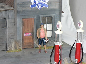 Figur Campers 2   1:18  American Diorama