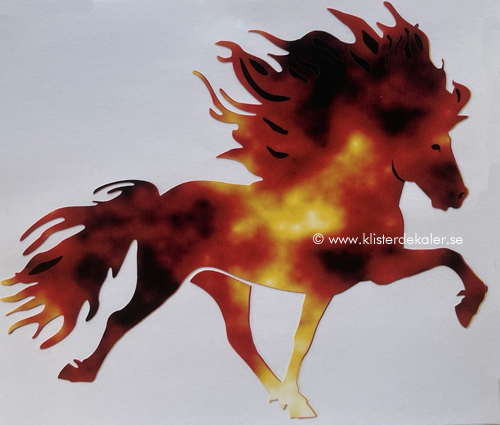 Double Fire Icelandic horse