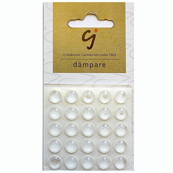 Dämpare / Luckdämpare 10mm Transparant.