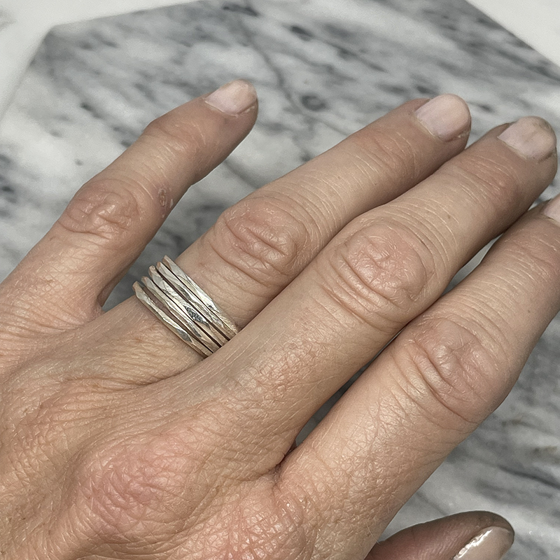 Silver ring - Fasset - 3