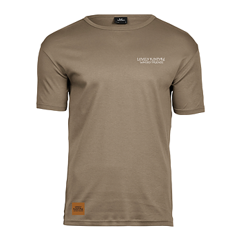 LKW Fitted T-shirt Beige