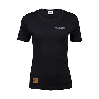 LKW Fitted T-shirt Svart
