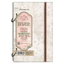 Stamperia Mixed Media -Ring Journal 15,2x29,9 cm (6x9)
