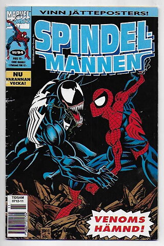 Spindelmannen 1994 Nr 11 VG-