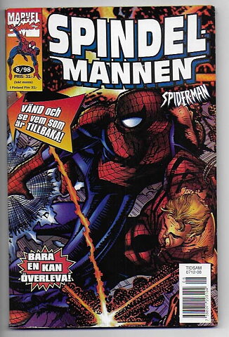 Spindelmannen 1998 Nr 8 VF