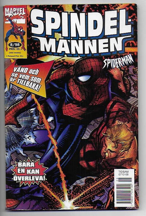 Spindelmannen 1998 Nr 8 VF