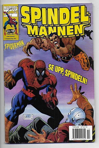 Spindelmannen 1998 Nr 10 VF