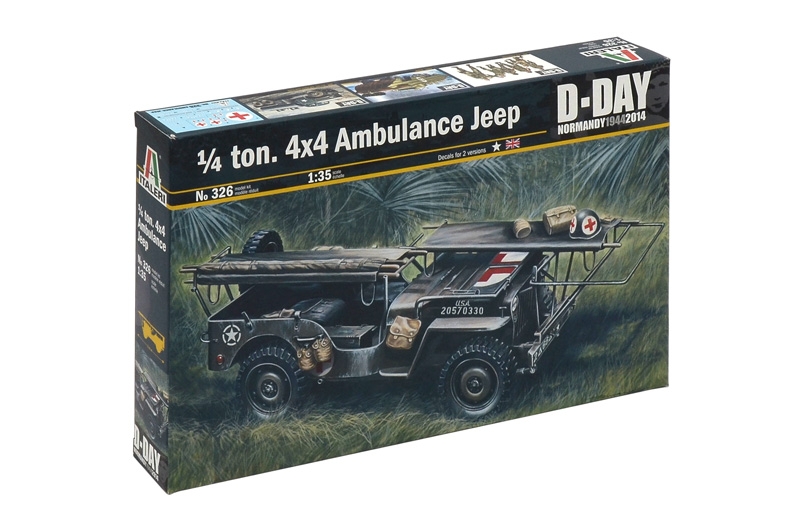 1/35 1/4 ton 4x4 AMBULANCE JEEP