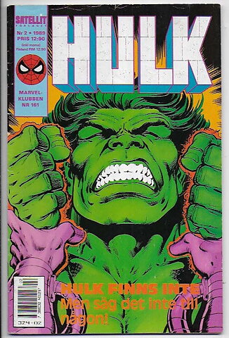 Hulk 1989 Nr 2 VG