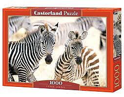 Young Zebras 1000 Bitar Castorland